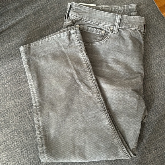 American Eagle original straight loved-in corduroy 38/30 - gray - Picture 4 of 6